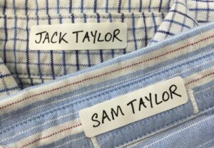 Clothing labels for kids