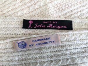 Woven sew in labels