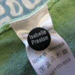 Laundry tags are easy to apply