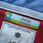 iron on name labels are ideal for kids clothes