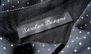 iron on woven labels