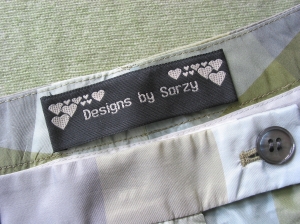 woven custom sewing labels