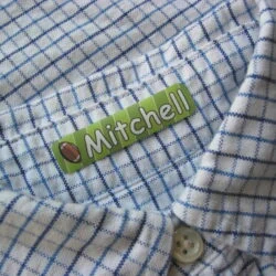 Iron On Name Labels | Personalized Labels for Clothes | 4 Kids & Seniors