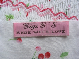 Stitched With Love Woven Labels 8 Pack Sewing Labels for Clothes Sewing  Gift 