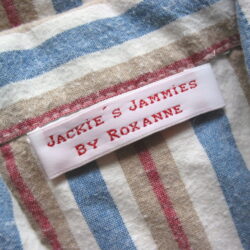 100 Quilting and Sewing Crafts 3/4 x 2 1/2 20mm x 60mm Personalized Satin Sewing Labels for Knitting 